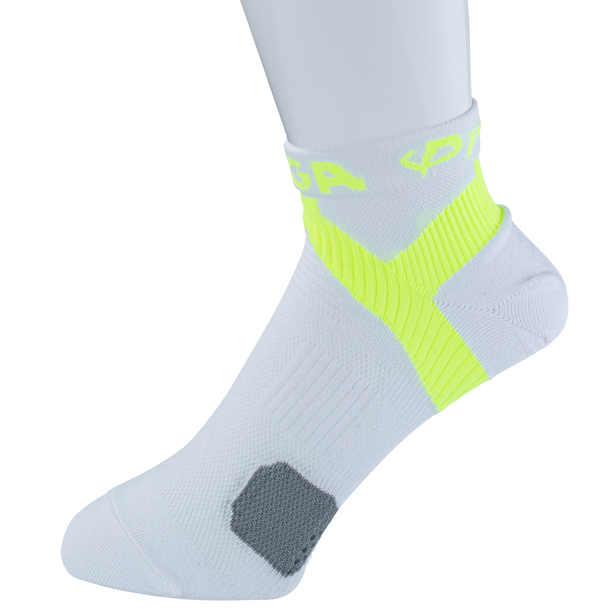 PHITEN Collabo Socks White/Yellow | stiga