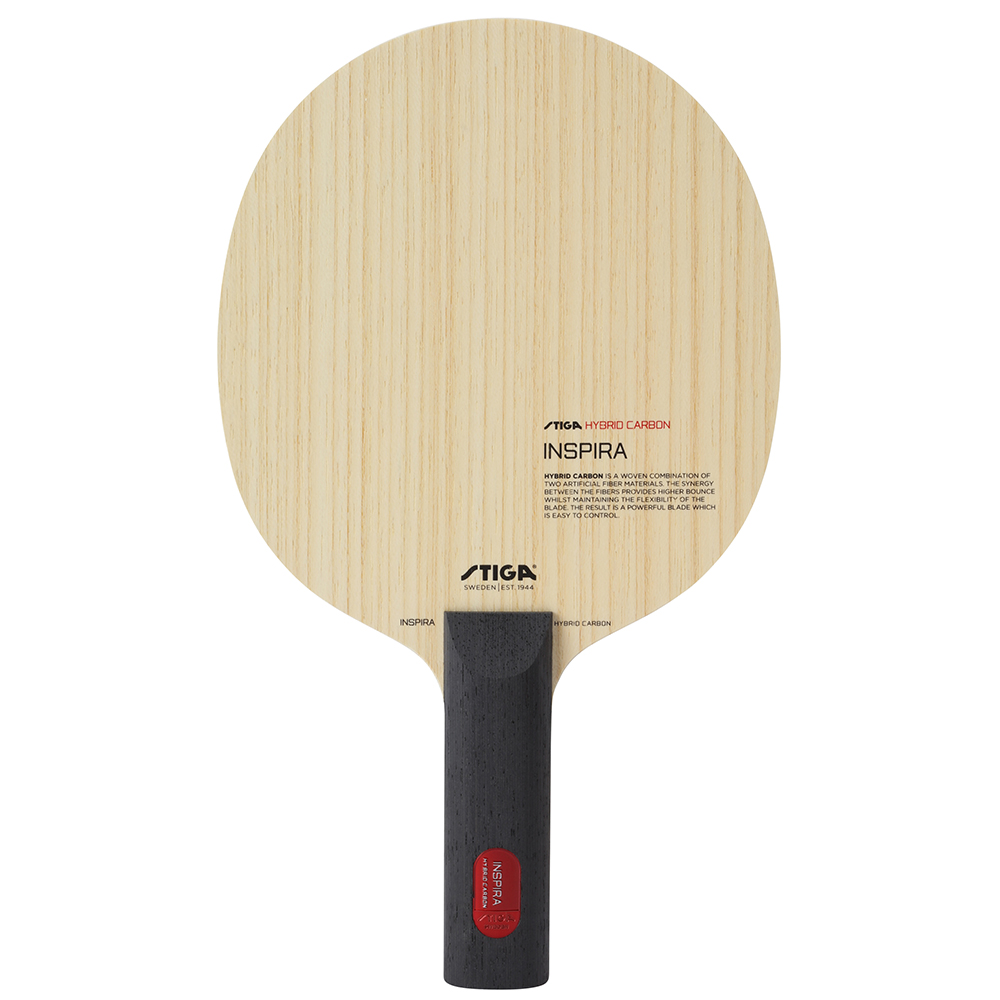 Bois De Tennis De Table Stiga Inspira Hybrid Carbon - Puissance Et Contrôle Pour Joueurs Offensifs